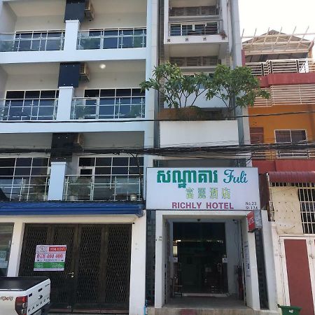 Richly Boutique Hotel Phnom Penh Exterior foto