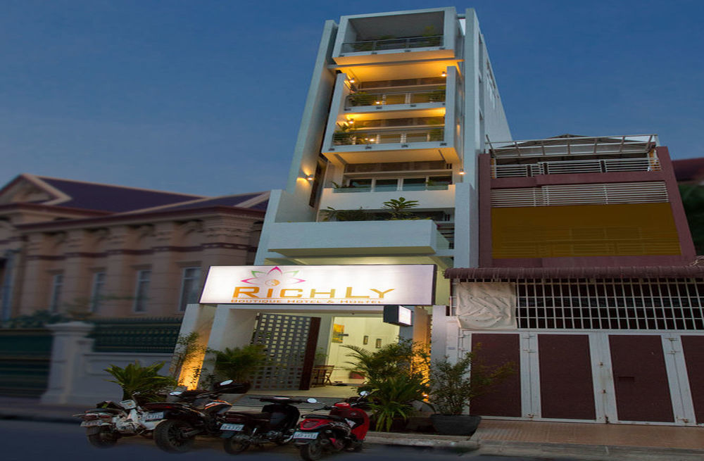 Richly Boutique Hotel Phnom Penh Exterior foto